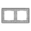 Schneider Sedna Elements SDD370802U kettes keret szálcsiszolt alumínium 2-es sorolás