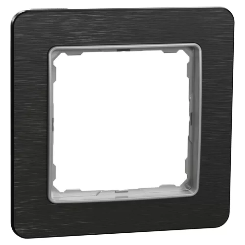 Schneider Sedna Elements SDD372801U egyes keret szálcsiszolt titánium 1-es sorolás
