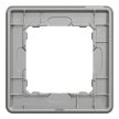Schneider Electric SDD381801U 1-es wenge keret, IP20 és IP44 szerelvényekhez (Sedna Elements)