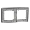 Schneider Sedna Elements SDD381802U kettes keret wenge 2-es sorolás