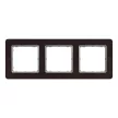 Schneider Sedna Elements SDD381803U hármas keret wenge 3-as sorolás