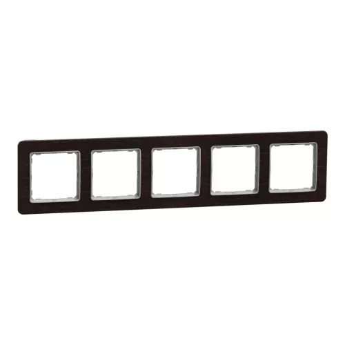 Schneider Sedna Elements SDD381805U ötös keret wenge 5-ös sorolás