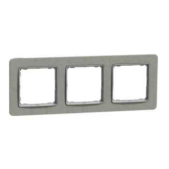   Schneider Electric SDD390803 3-as cement keret, vízszintes és függőleges elhelyezéssel, IP20 és IP44 szerelvényekhez (Sedna Elements)