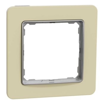   Schneider Electric SDD392801 1-es homokkő keret, IP20 és IP44 szerelvényekhez (Sedna Elements)