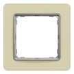 Schneider Electric SDD392801 1-es homokkő keret, IP20 és IP44 szerelvényekhez (Sedna Elements)