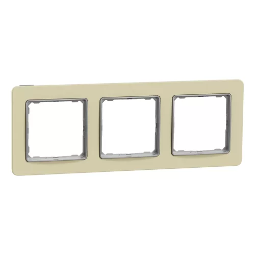 Schneider Sedna Elements SDD392803 hármas keret homokkő 3-as sorolás