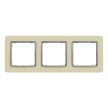 Schneider Electric SDD392803 3-as homokkő keret, vízszintes és függőleges elhelyezéssel, IP20 és IP44 szerelvényekhez (Sedna Elements)