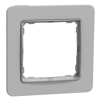   Schneider Electric SDD393801 1-es hamuszürke keret, IP20 és IP44 szerelvényekhez (Sedna Elements)