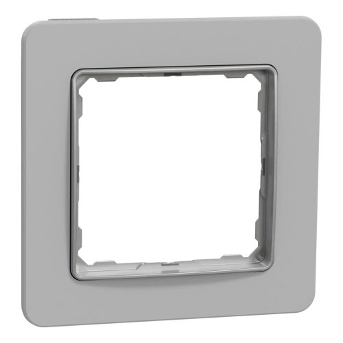 Schneider Electric SDD393801 1-es hamuszürke keret, IP20 és IP44 szerelvényekhez (Sedna Elements)