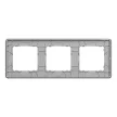 Schneider Electric SDD393803 3-as hamuszürke keret, vízszintes és függőleges elhelyezéssel, IP20 és IP44 szerelvényekhez (Sedna Elements)