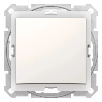   Schneider Electric Sedna SDN0500323 vízmentes keresztkapcsoló (107), krém burkolattal. keret nélkül, süllyesztett, (IP44) 10A 250V ( SDN0500323 ).
