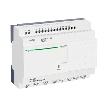 Schneider SR2E201B 20 I/O, relés, 24VAC