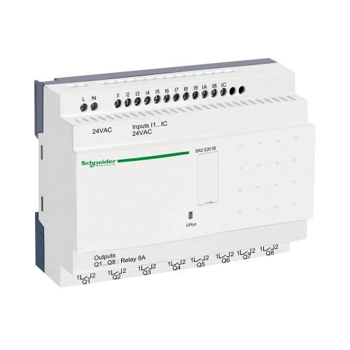 Schneider SR2E201B 20 I/O, relés, 24VAC