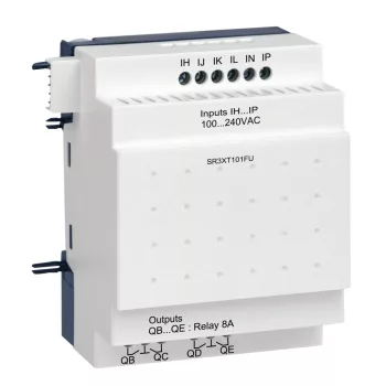 Schneider SR3XT101FU Bővítőmodul, 10 I/O, 230VAC