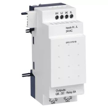 Schneider SR3XT61B Bővítőmodul, 6 I/O, 24VAC