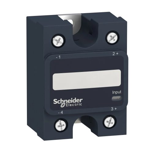 Schneider SSP1A110M7T SSP hűtőbordára szerelhető szilárdtestrelé, 1f, nullfesz kapcs, 1NO, 24-300VAC, 10A, 230VAC, hőátadóval