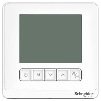   Schneider Electric TC903-3A4DLMSA TC903 FC termosztát, 4cs, 230, DX, Modb