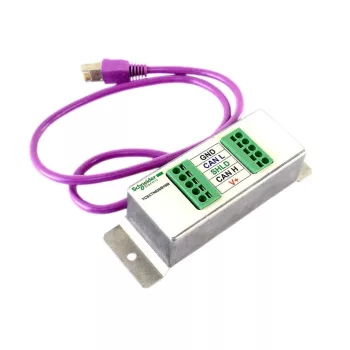   Schneider TCSCTN026M16M CANopen adapter, 2x sorkapcsos csatlakozó CANopen Daisy Chain csatlakozáshoz