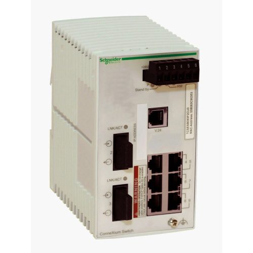 Schneider TCSESB083F2CU0 ConneXium Alap Switch 6TX/2FX-MM