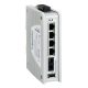 Schneider Electric TCSESPU053F1CS0 ConneXium Premium switch, 4 x TX réz + 1 x FX-SM optika, IP40, nem menedzselhető