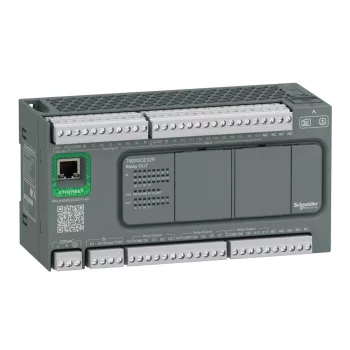   Schneider Electric TM200CE32R Modicon M200 Easy PLC, 32 I/O1xRS485, 1xEthernet, relés kimenet, 230 VAC