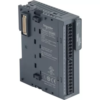   Schneider TM3AM6G Bővítő modul TM3- 2 ANA KI 4 ANA BE, Rugós