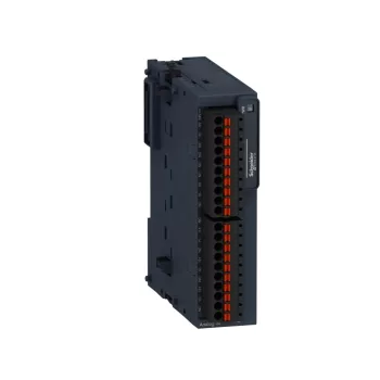   Schneider Electric TM3TI4DG Modicon TM3 bővítő modul, 4 analóg bemenet, 16/15+1 bit, hőelem: J-K-R-S-B-T-N-E-C, rugós