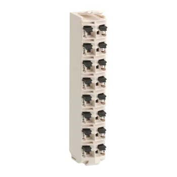   Schneider Electric TM5ACTB16 Modicon TM5 I/O bővítő, sorkapocs blokk, 16 érintkezős, 24 VDC, fehér