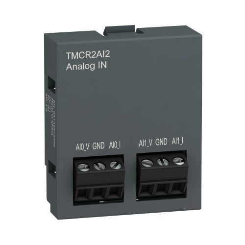 Schneider Electric TMCR2AI2 Modicon TMC bővítőmodul, 2AI