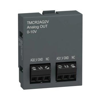   Schneider Electric TMCR2AQ2V Modicon TMC bővítőmodul, 2AO, 0-10V