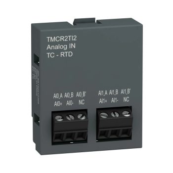   Schneider Electric TMCR2TI2 Modicon TMC bővítőmodul, 2 hőmérséklet bemenet