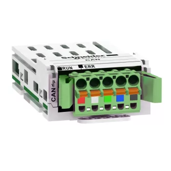   Schneider VW3A3628 Altivar frekvenciaváltó kiegészítő, Kommunikációs modul, CANopen, 5p sorkapocs, ATV320-340-600-900 és Lexium hajtásokhoz