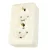 Schneider Electric Prima WDE001148 falon kívüli 2x2P+F csatlakozóaljzat – 16 A, 250 V AC – IP20 – krém színben