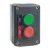 Schneider XALD211H29 Harmony XALD tokozott nyomógomb, 1 piros - 1 zöld nyomógomb, 1NC+1NO, "Start" "Stop" felirati címkék