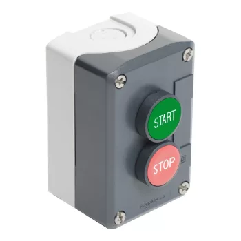   Schneider XALD215 Harmony XALD tokozott nyomógomb, 1 piros - 1 zöld nyomógomb, 1NC+1NO, "Start" "Stop" feliratok