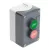 Schneider XALD225 Harmony XALD tokozott nyomógomb, 1 kiálló piros - 1 zöld nyomógomb, 1NC+1NO, "Start" "Stop" feliratok