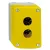 Schneider XALK02 Harmony XALK tokozat vészleállítóhoz, sárga, üres, 2 kivágás