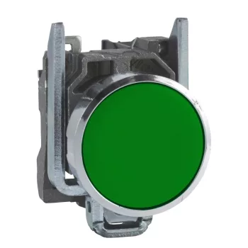   Schneider XB4BA31 komplett nyomógomb zöld 1 záró érintkező (Harmony XB4BA31)
