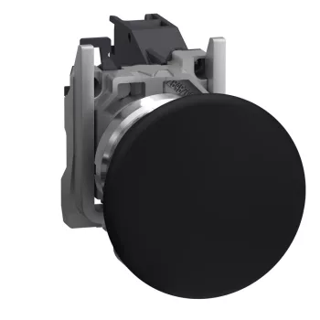   Schneider XB4BC21GEX Harmony ATEX komplett nyomógomb, Ø22, gomba fejű, fekete