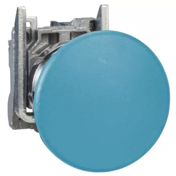   Schneider XB4BC61EX ATEX komplett gombafejű nyomógomb kék Ø40, 1 záró érintkező (Harmony XB4BC61EX)