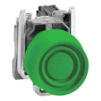   Schneider XB4BPS31EX ATEX komplett nyomógomb zöld, színes védőspkával 1 záró érintkező (Harmony XB4BPS31EX)