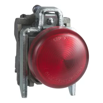   Schneider XB4BVBG4EX ATEX komplett jelzőlámpa beépített LED-del piros, 24..120V AC/DC (Harmony XB4BVBG4EX)
