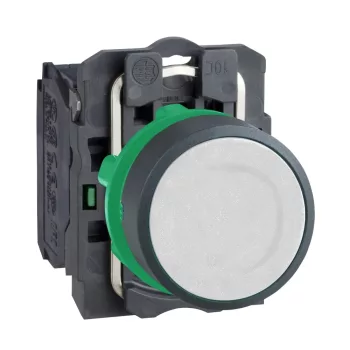   Schneider Electric XB5AACUST01 Harmony komplett műanyag nyomógomb, Ø22, visszatérő, személyre szabott