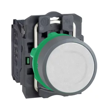   Schneider Electric XB5AACUST02 Harmony komplett műanyag nyomógomb, Ø22, visszatérő, személyre szabott