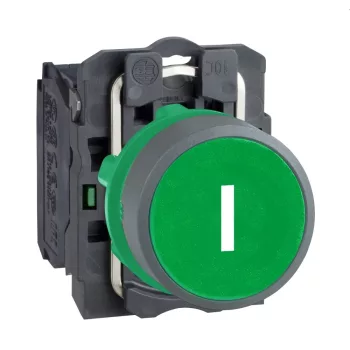   Schneider Electric XB5AACUST06 Harmony komplett műanyag nyomógomb, Ø22, visszatérő, személyre szabott