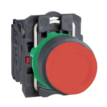   Schneider Electric XB5ALCUST01 Harmony komplett műanyag nyomógomb, Ø22, kiálló profil, személyre szabott