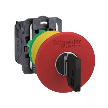 Schneider XB5AS9444S40 Vészgomb D:40mm Műanyag KR Piros