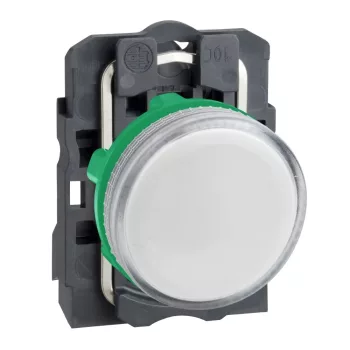   Schneider Electric XB5AVCUST02 Harmony komplett műanyag BA9s foglalatos jelzőlámpa, Ø22, 250V, személyre szabott