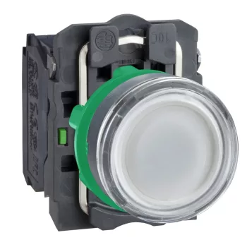   Schneider Electric XB5AWCUST09 Harmony komplett műanyag LED világító nyomógomb, Ø22, visszatérő, személyre szabott