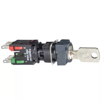 Schneider Electric XB6CGH5B Kulcsos kapcsoló, 3állású